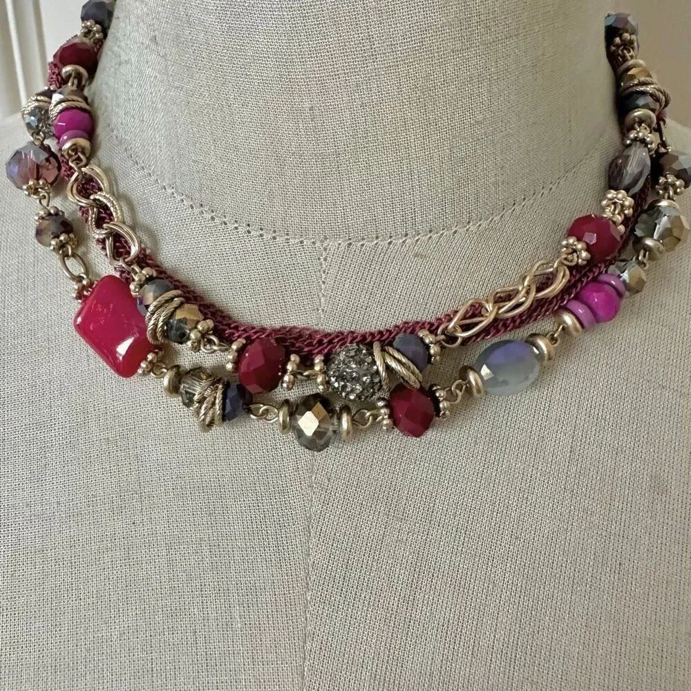 Premier Designs “The Find” Convertible Multistrand Necklace